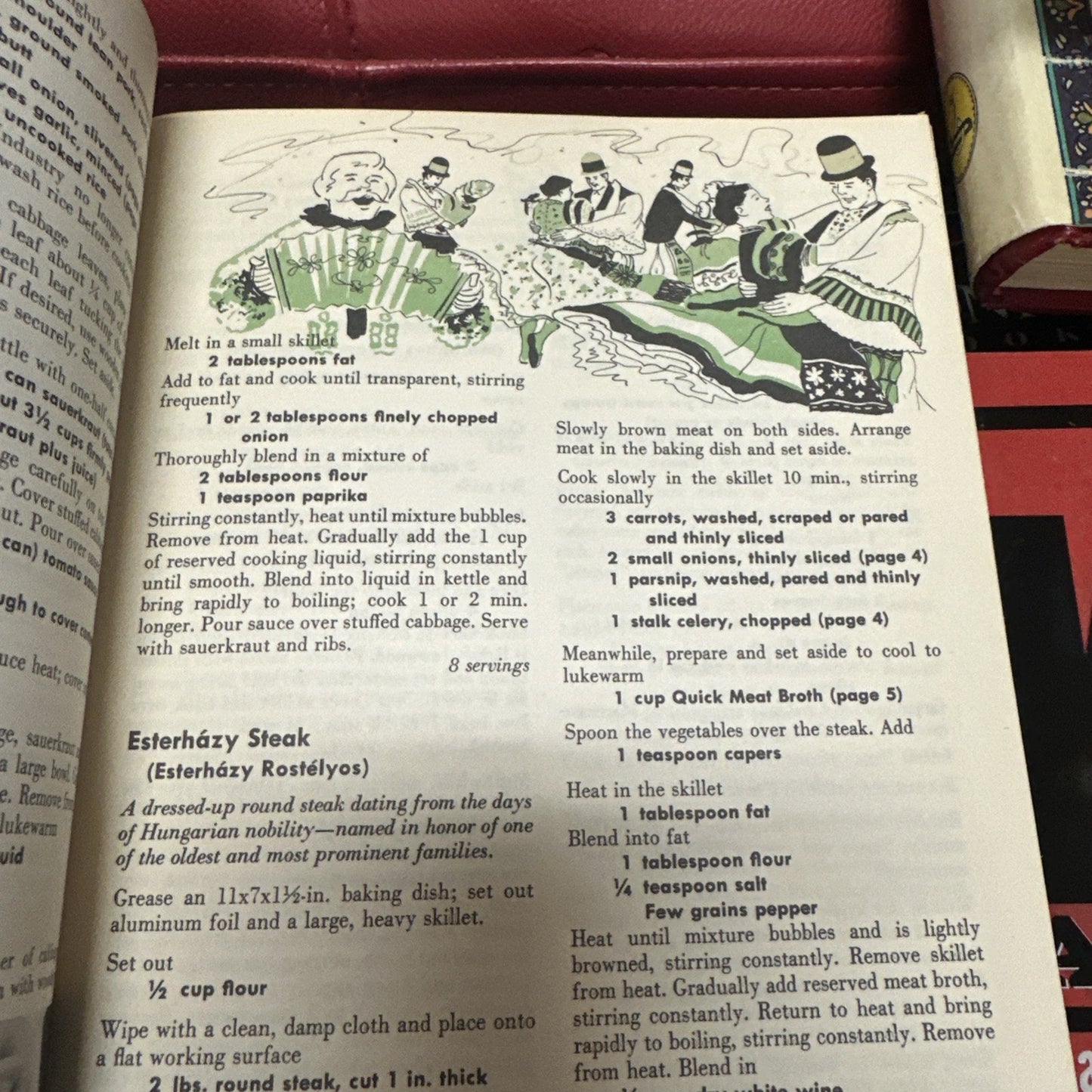 The Hungarian Cookbook 1965 Vintage 151 Recipes illustrated by Kay Lovelace