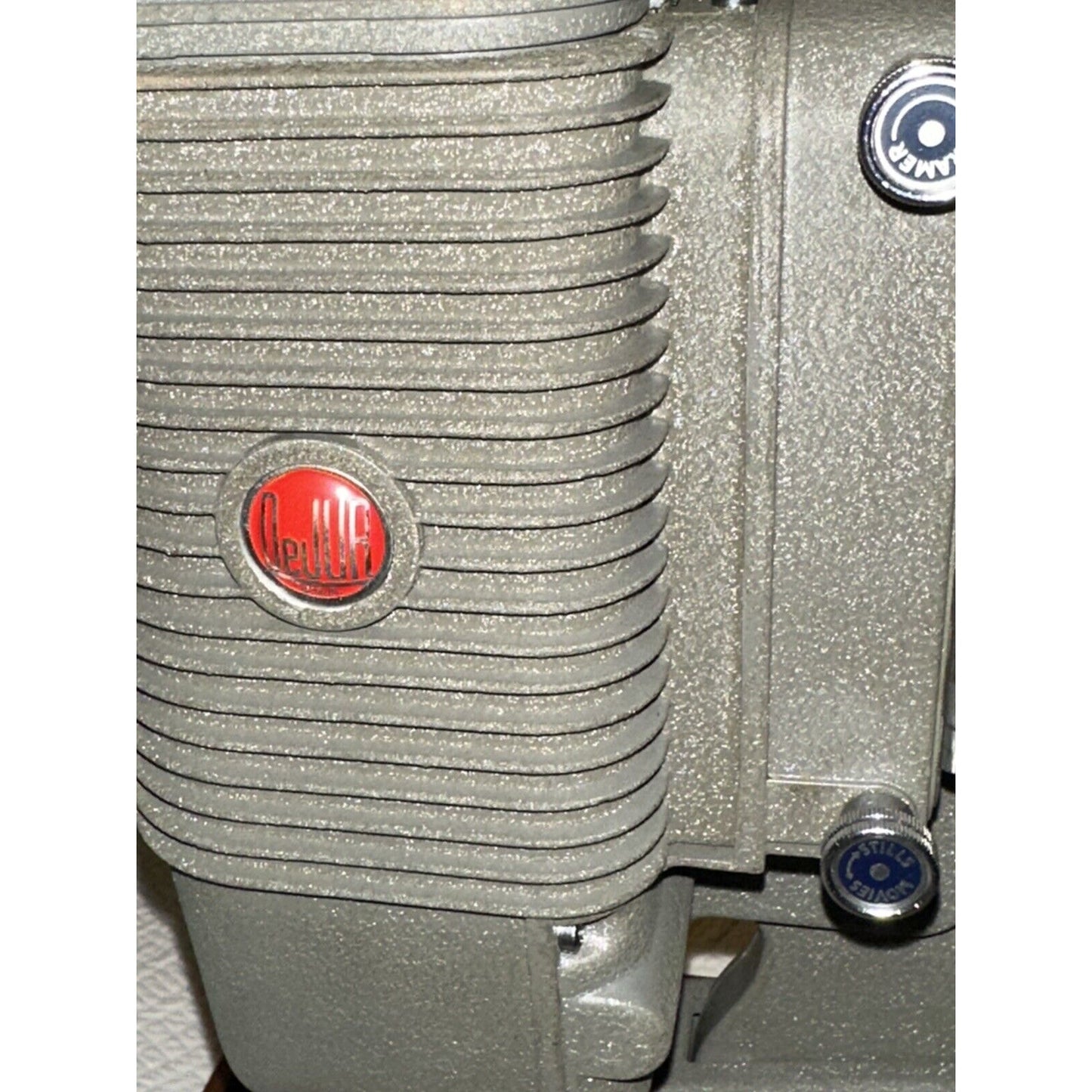 1950s DeJUR 8mm Home Movie Projector Model #750 w/Original Case