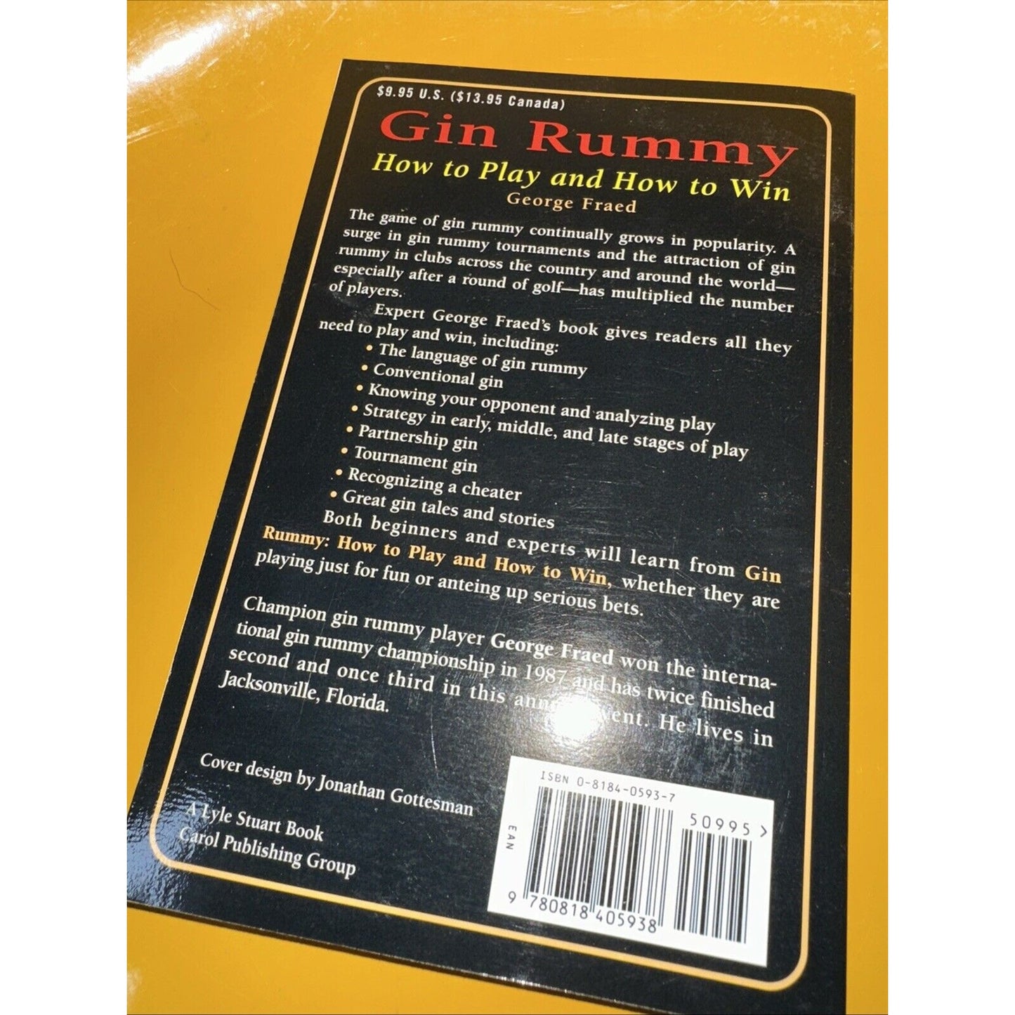 Gin Rummy: How to Play and How to Win by George Fraed