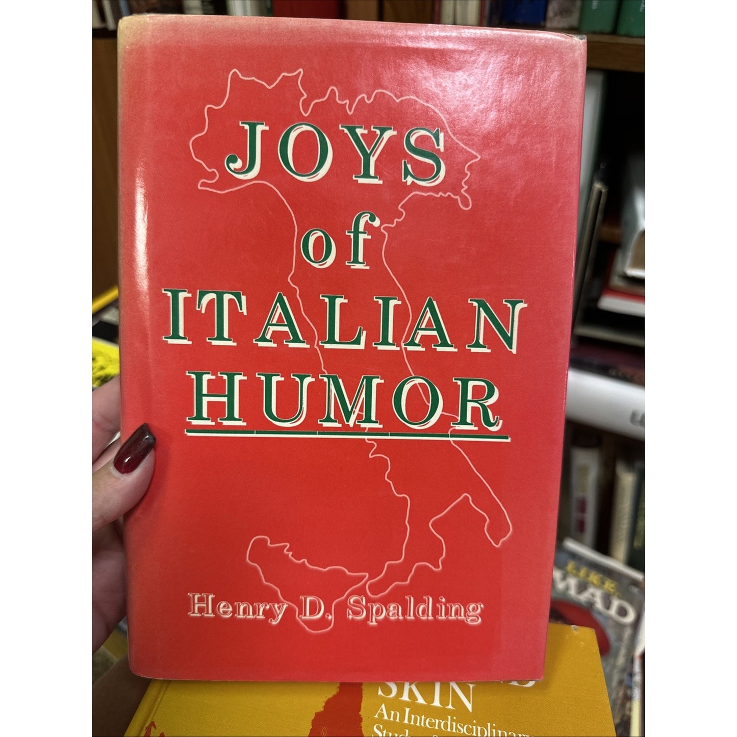 Joys of Italian Humor and Folklore: - Hardcover, by Spalding Henry D.