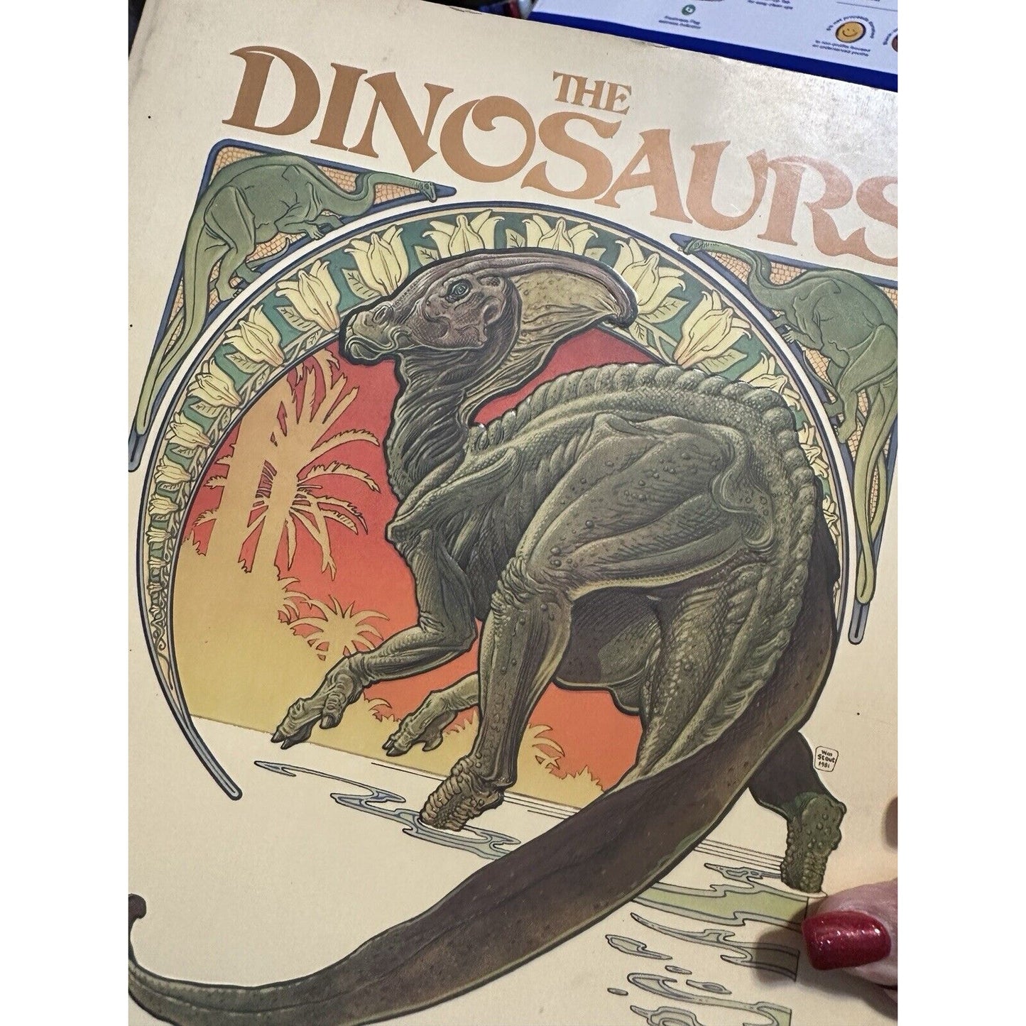 The Dinosaurs A Fantastic View of a Lost Era by William Stout (TPB, Bantam 1981)