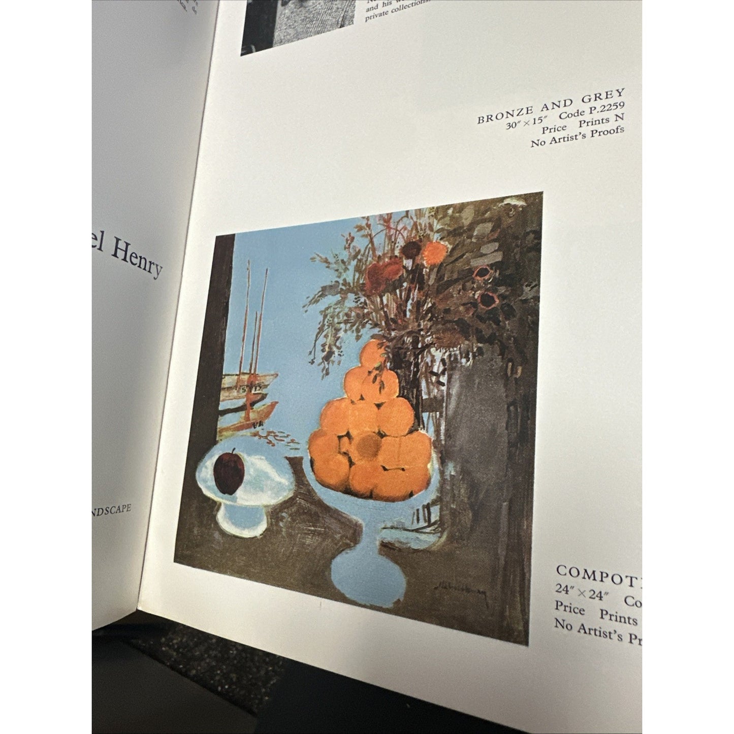The Homelovers Book of Fine Prints 1968 edition Frost & Reed