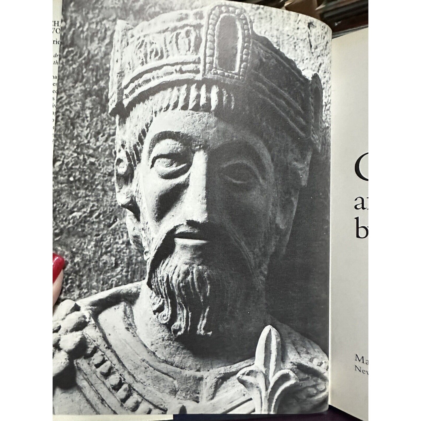 CHARLEMAGNE AND HIS WORLD by Friedrich Heer 1975 HC 1st Amer. Ed.