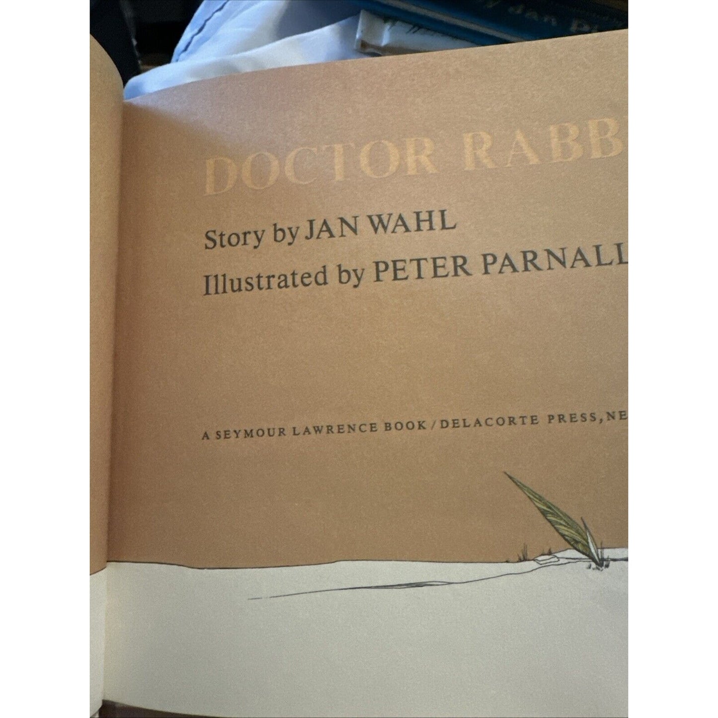1st printing, BCE, Doctor Rabbit by Jan Wahl Peter Parnall HC