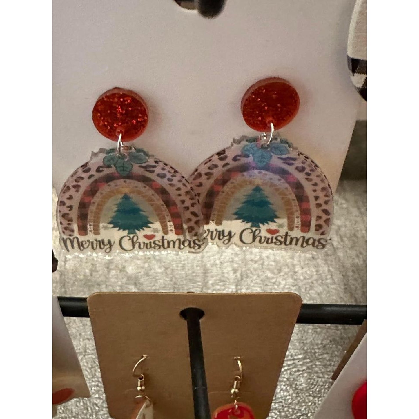 Teacher & Christmas earrings