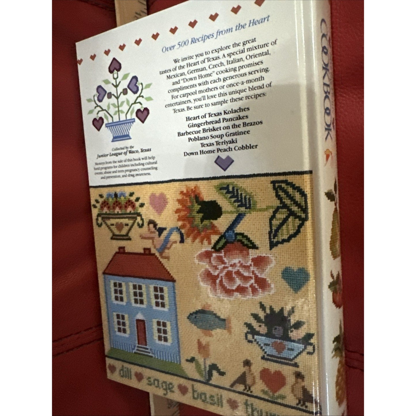 Hearts & Flours Cookbook: A Sampler Of Recipes From The Heart Of Texas By Junior