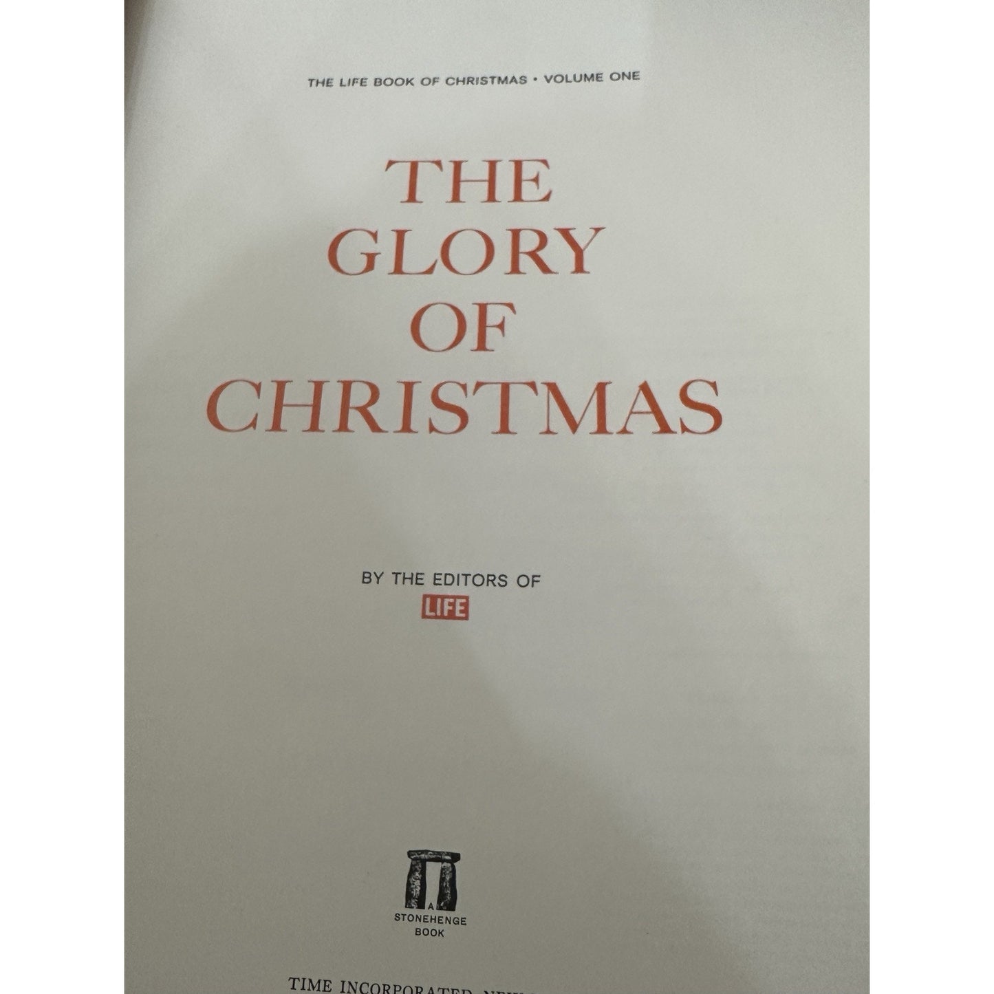 Vintage THE LIFE BOOK OF CHRISTMAS (3 Volume Hardcover Set w/ Sleeve Case) 1963