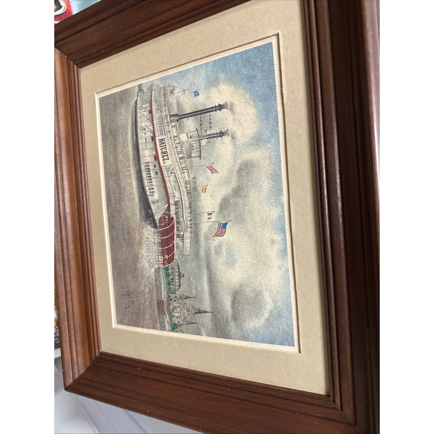 Gallery Print of Sternwheeler Steamboat NATCHEZ by Archie Boyd (Arch) |