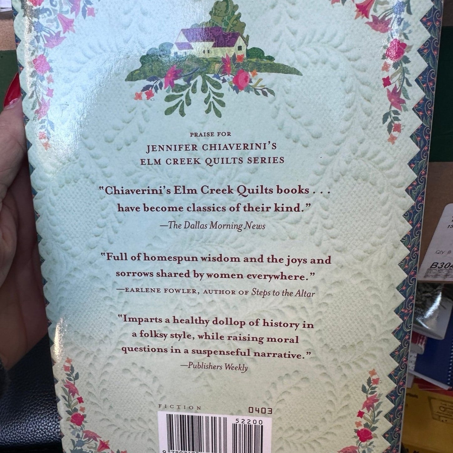 Quilter's Legacy by Jennifer Chiaverini (2003, Hardcover)