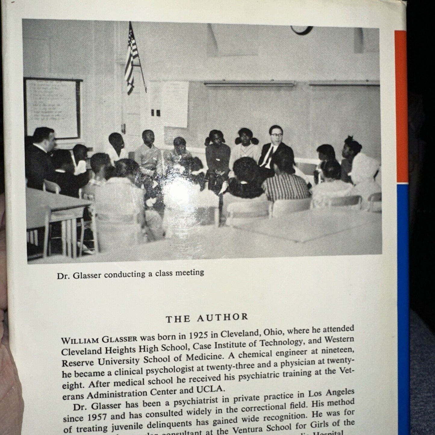 Schools Without Failure by William Glasser MD • HC +DJ 1969