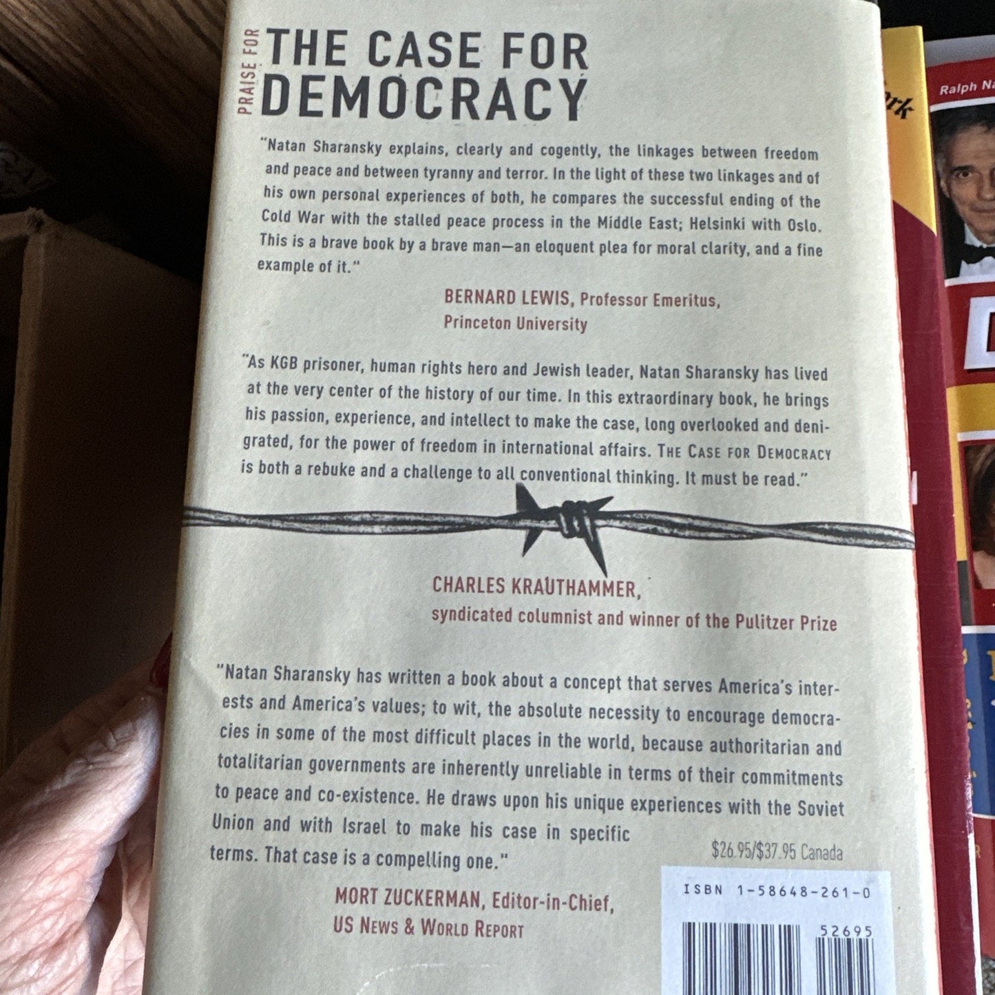 RARE! The Case for Democracy The Power of Freedom to Overcome Tyranny. SHARANSKY
