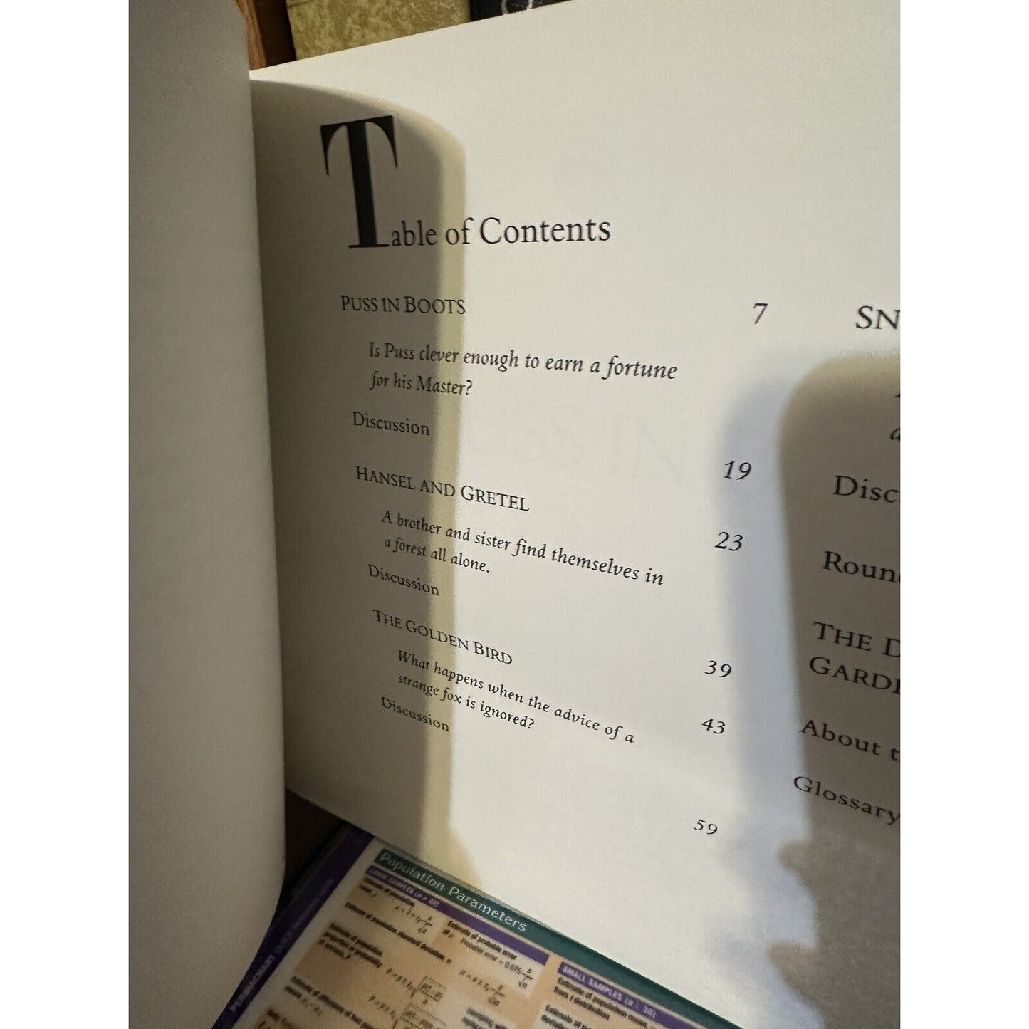 Fairy Tales Paperback Book - Puss In Boots Hansel & Gretel The Golden Bird Snow