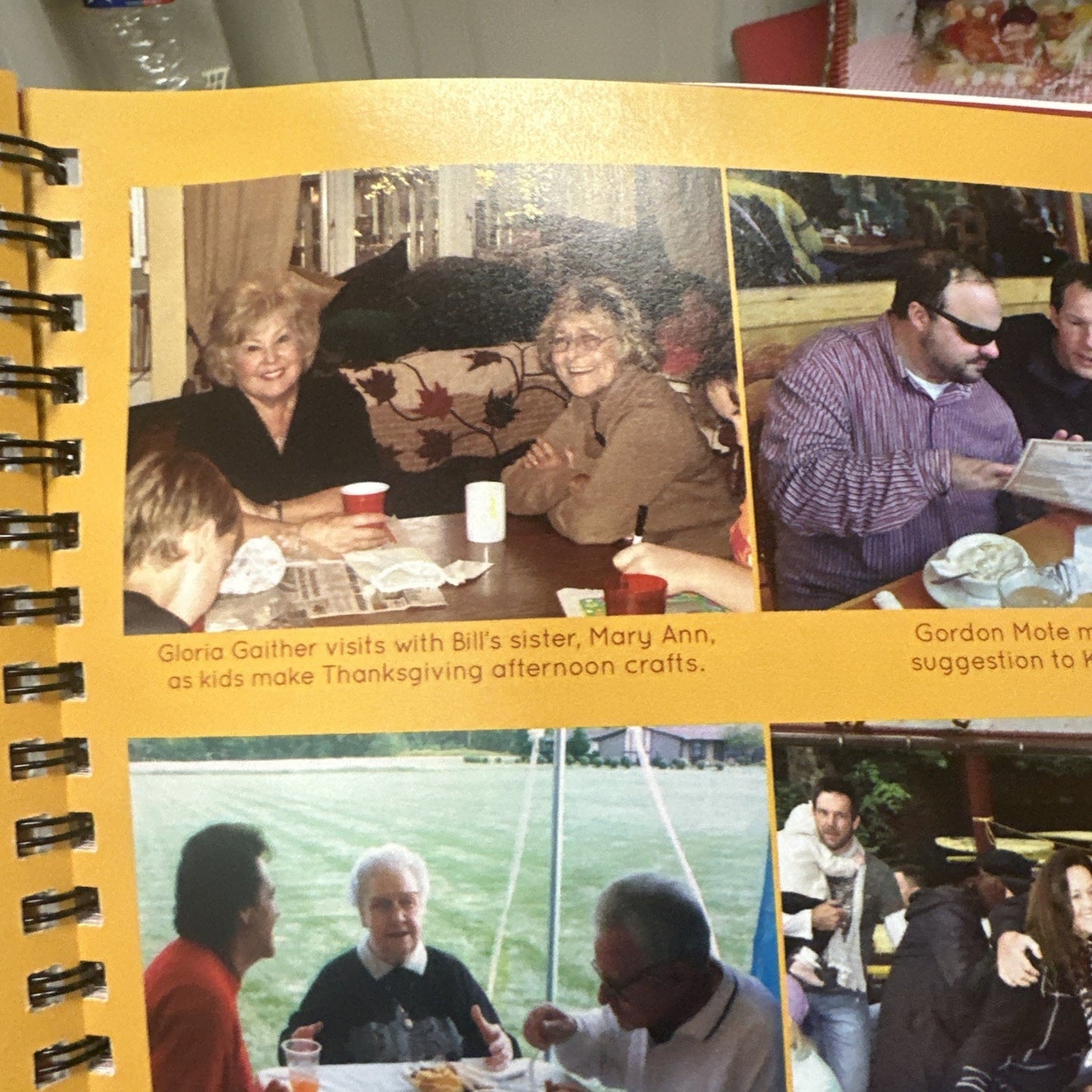 Homecoming Cookbook with Gloria Gaither 2010 Spiral Paperback EUC