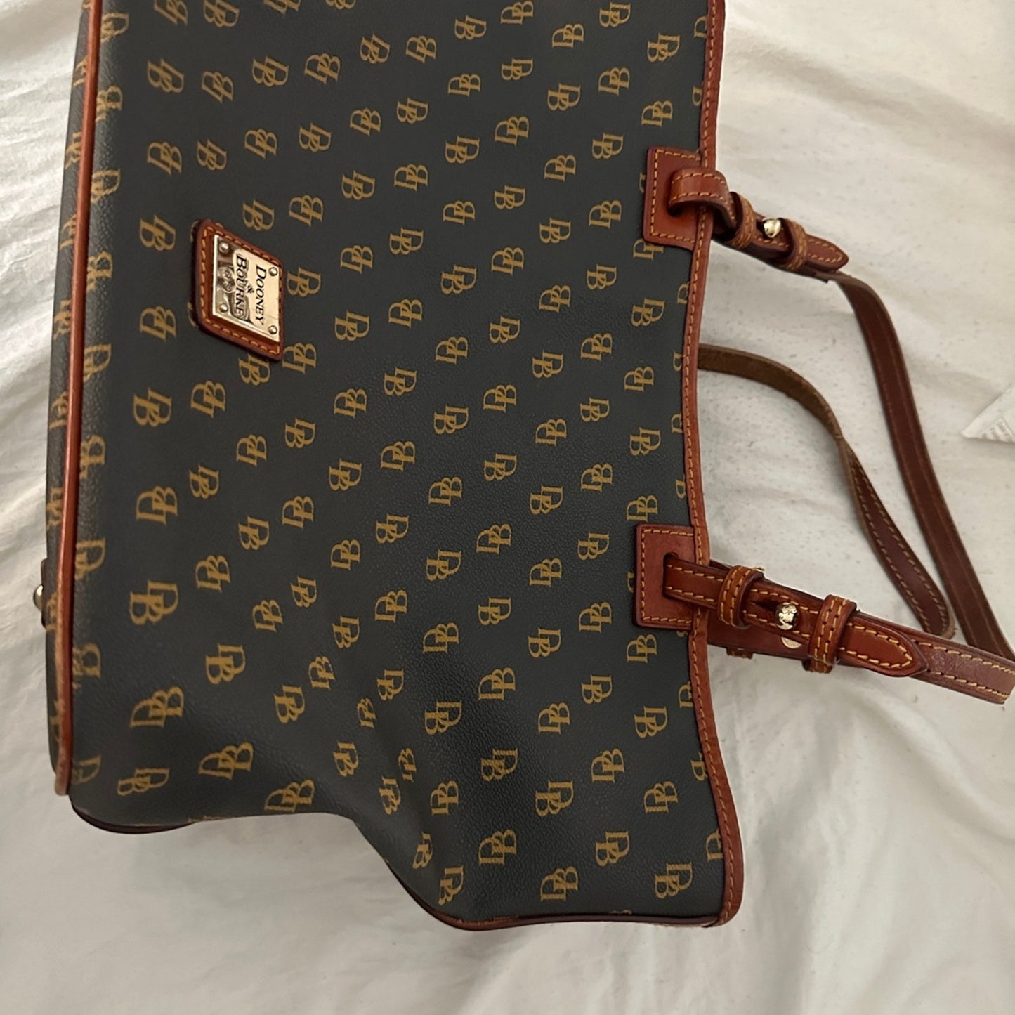 Dooney And Bourke Gretta Small Leisure Shopper Tote Smoke Grey
