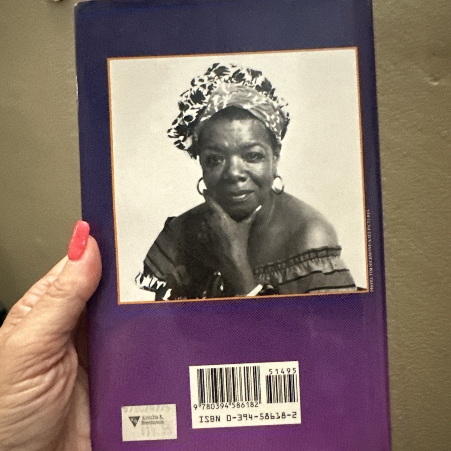 First Edition First Printing I Shall Not Be Moved by Maya Angelou 1990