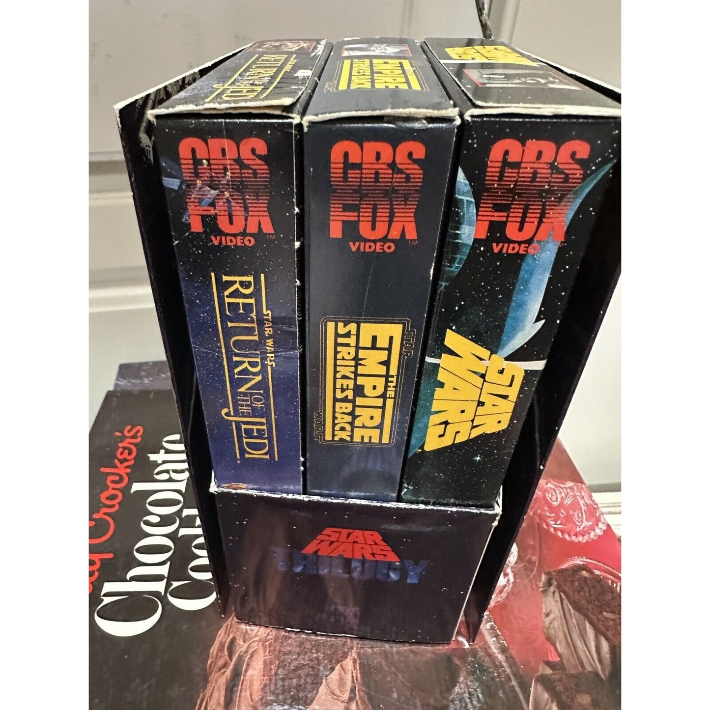 Star Wars Trilogy VHS Movies Return Of The Jedi_The Empire Strikes Back