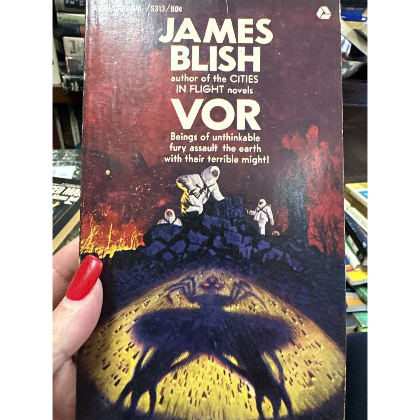 VOR by James Blish vintage 1967 Avon paperback SCIFI