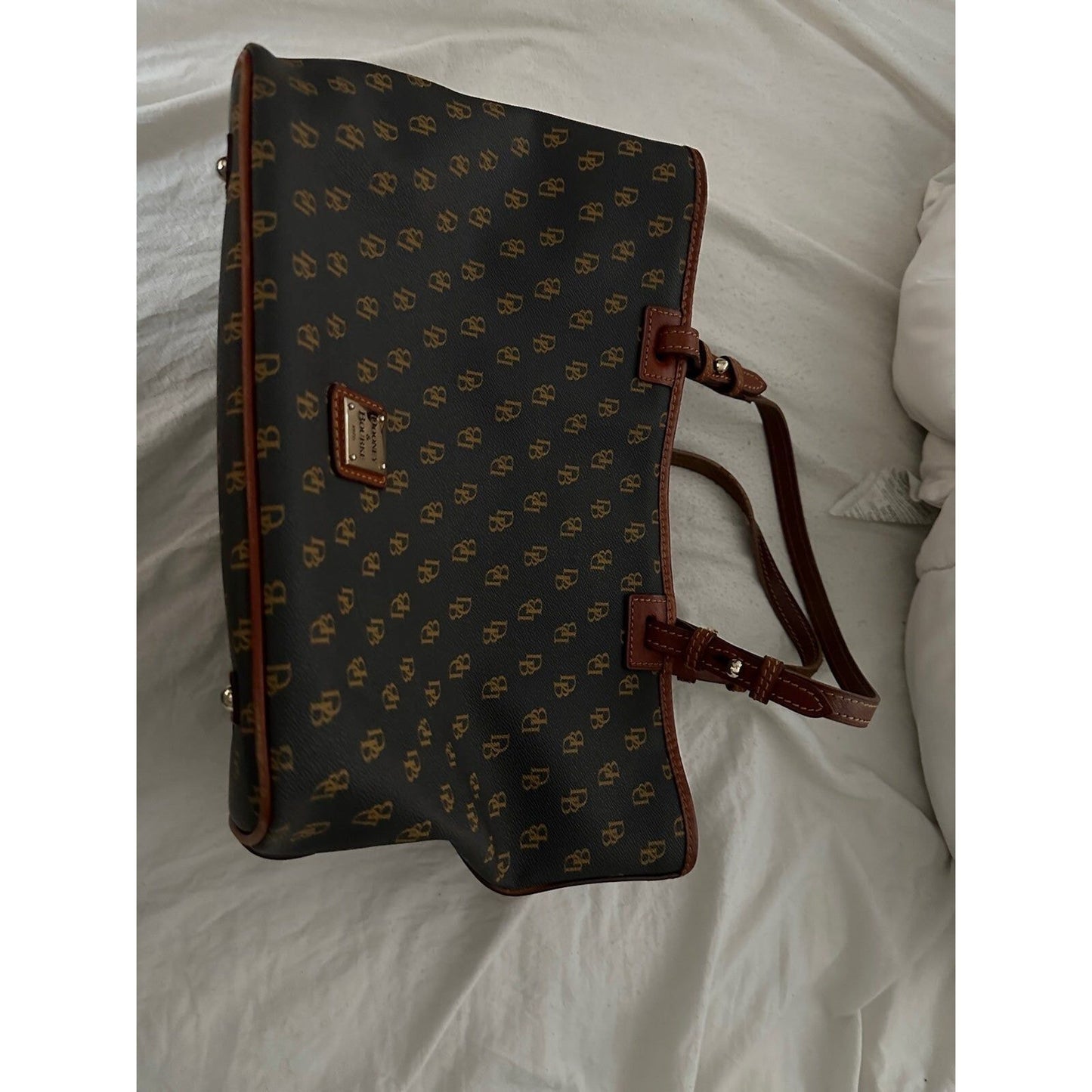 Dooney And Bourke Gretta Small Leisure Shopper Tote Smoke Grey