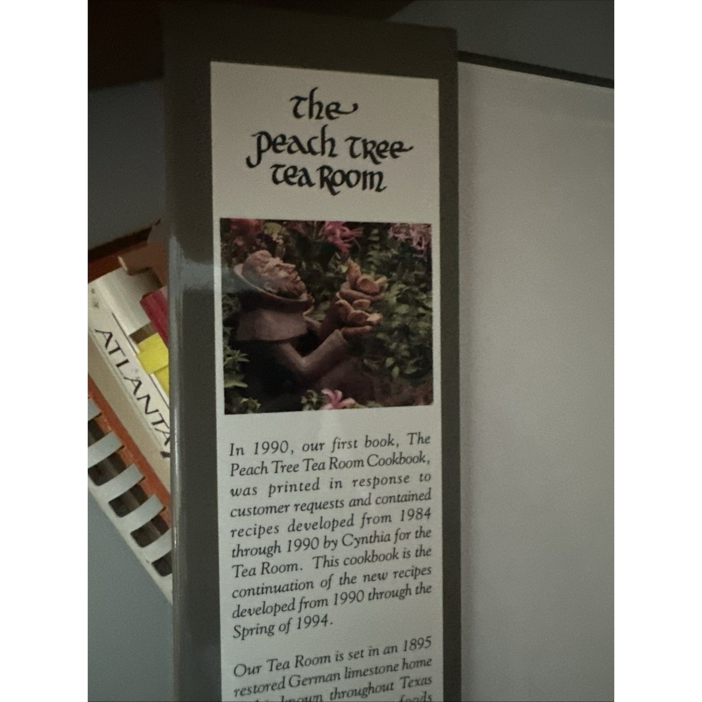 Vintage Peach Tree Family Cookbook Hardcover Cynthia C. Pedregon Signed