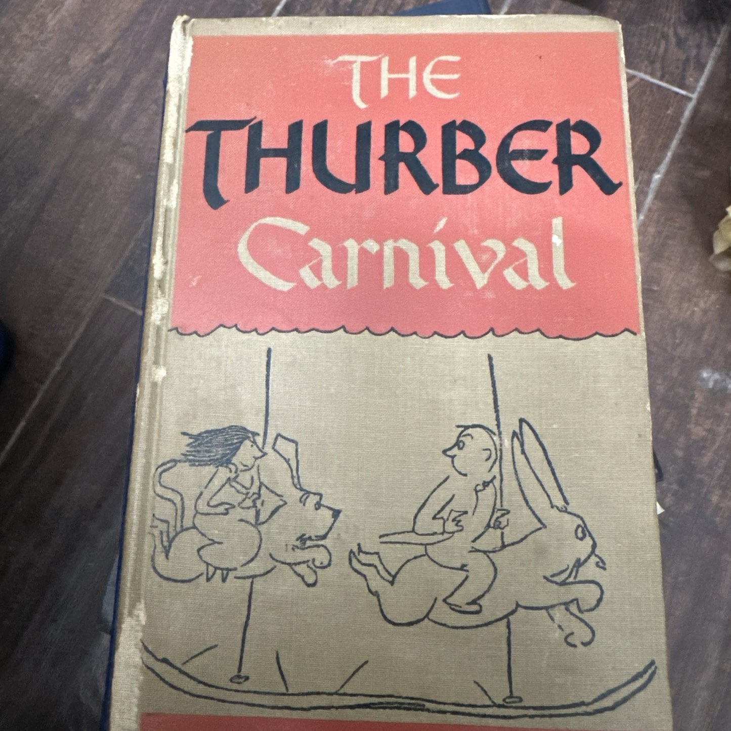 The Thurber Carnival by James Thurber-1945-HC DJ Humor Illustrated