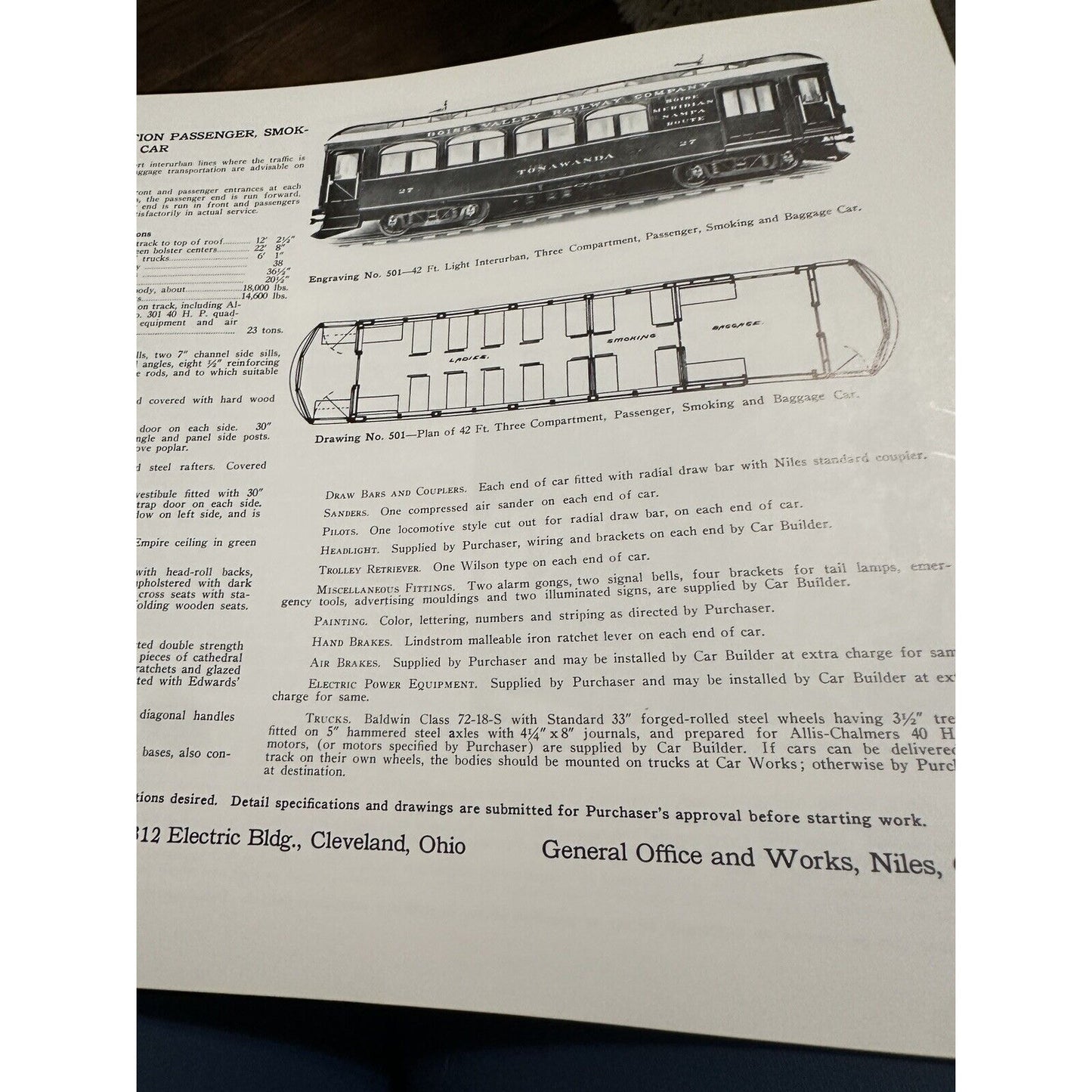 Niles Cars Catalog (Trade Paperback, Reprint)