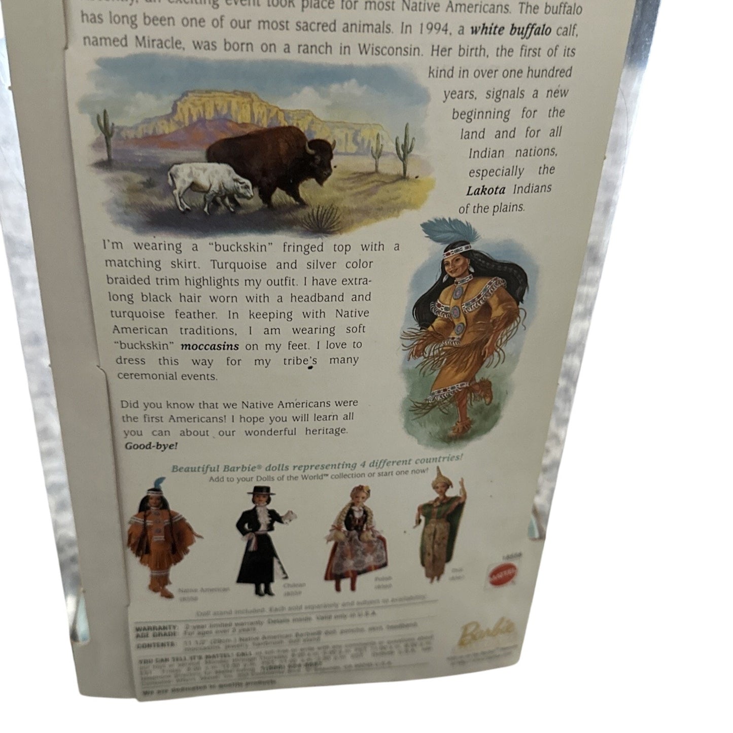 (Unopened) 1997 Barbie Collector Fourth Edition Native American