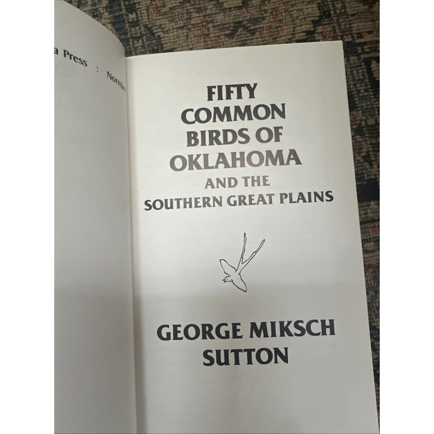 Fifty Common Birds Of Oklahoma by George Miksch Sutton