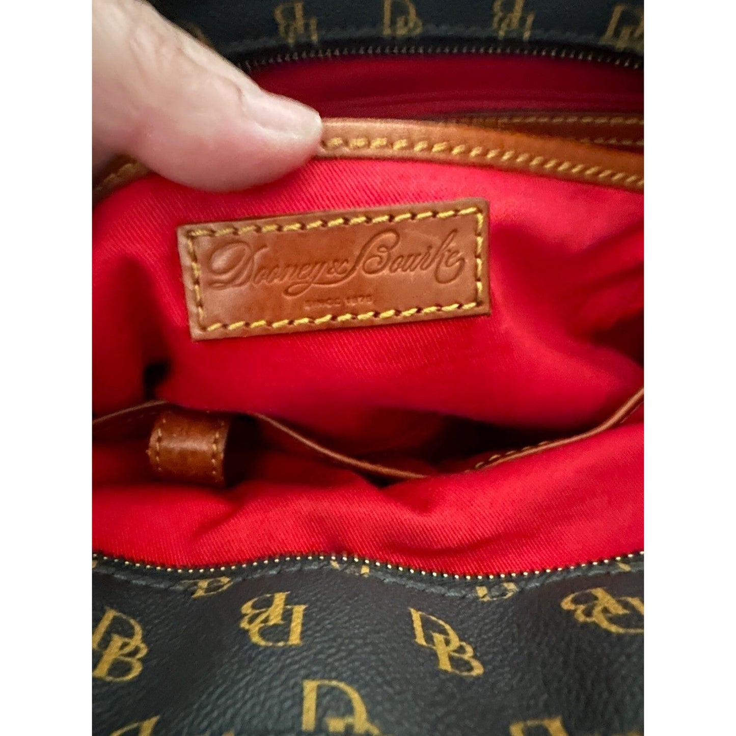 Dooney And Bourke Gretta Small Leisure Shopper Tote Smoke Grey