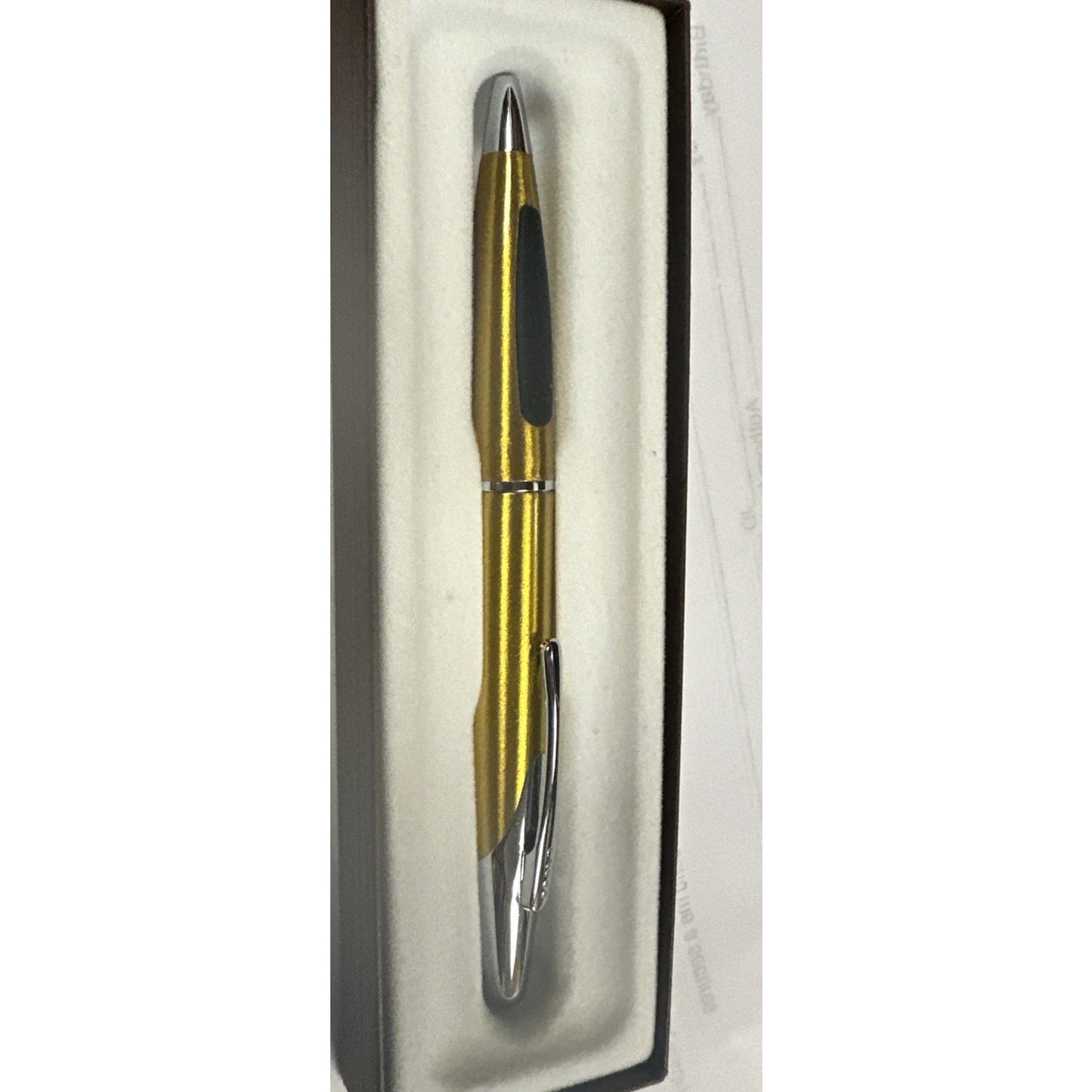 Cross VAPOR Yellow & Chrome BallPoint Pen