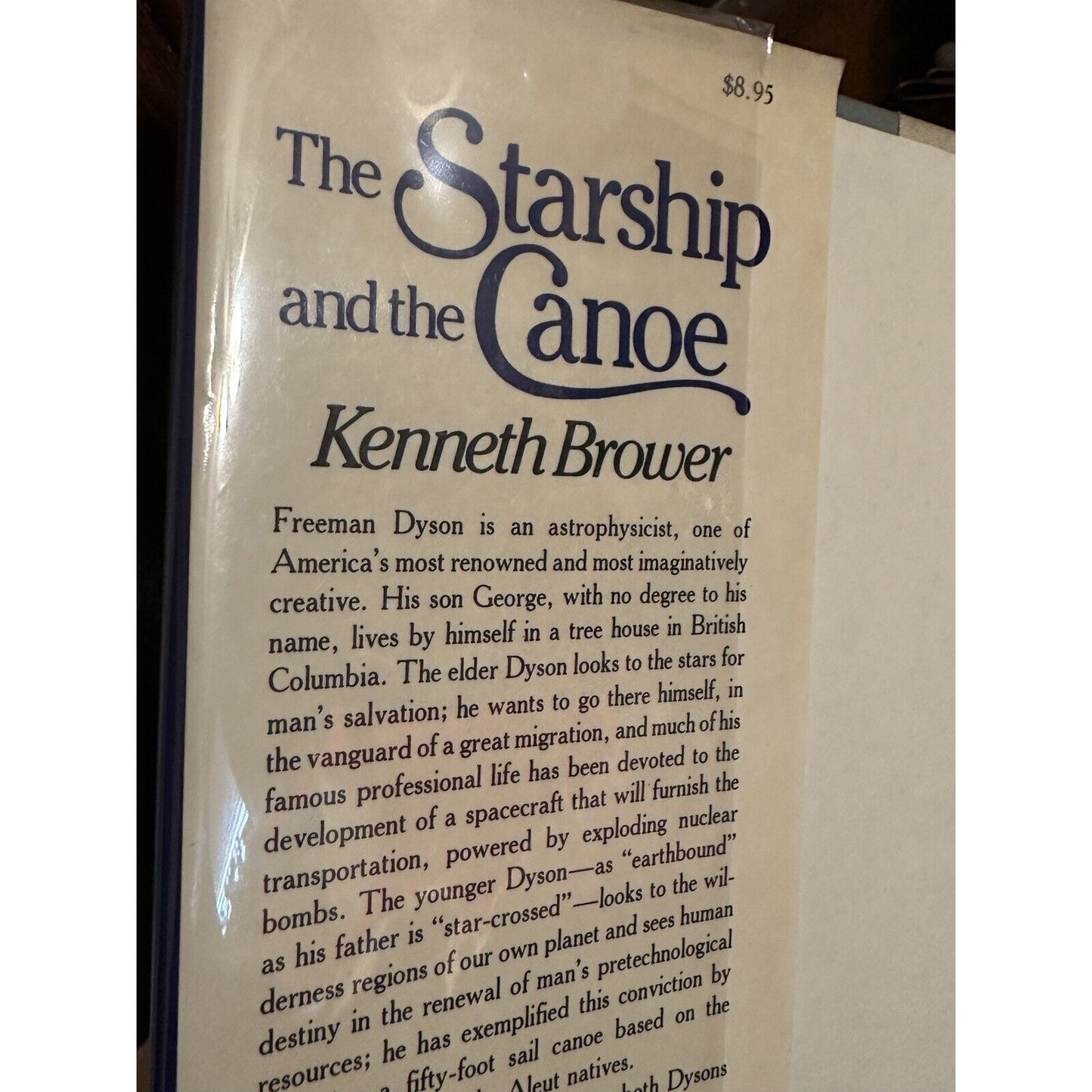 The Starship and the Canoe Hardcover Kenneth Brower