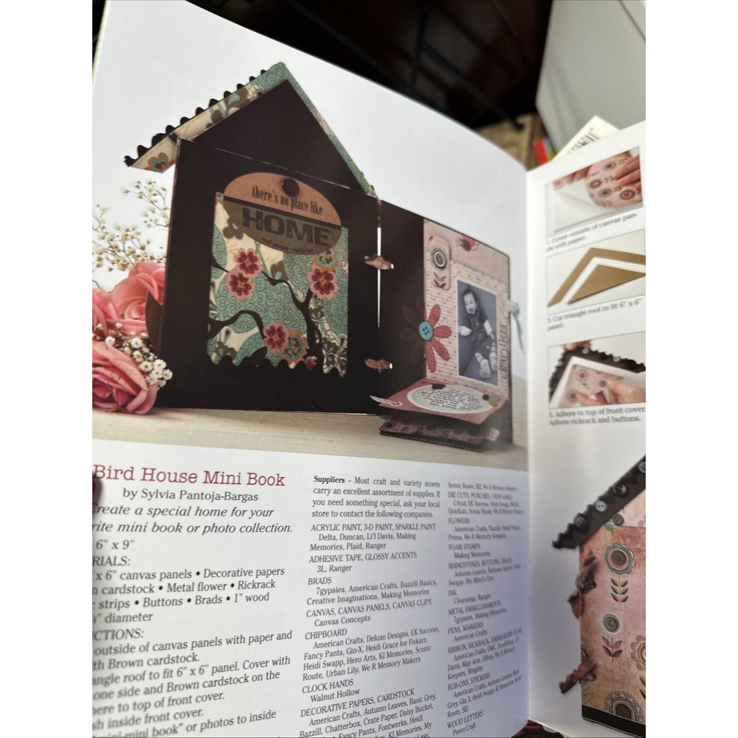 Scrapbooking with Cardstock & Canvas by Suzy West (English) Paperback Book