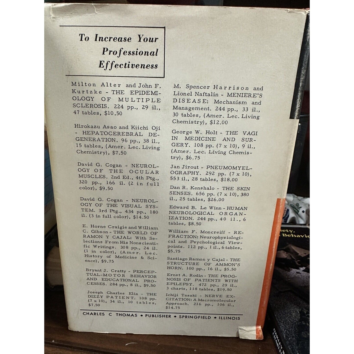 Clinical Studies in Neurology Second Printing by Harry Lee Parker 1969
