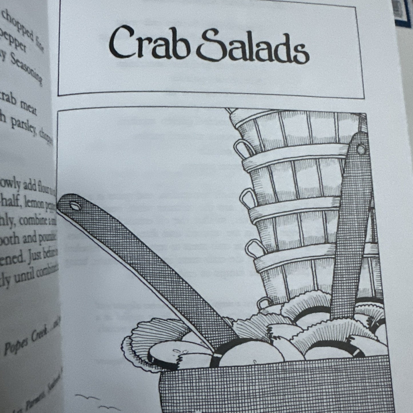 The Crab Cookbook (Signed) by Schmidt, Whitey