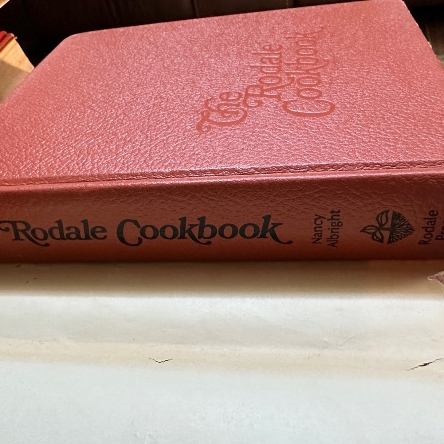 The Rodale Cookbook 1973 Nancy Albright Hard Cover Dust Jacket,