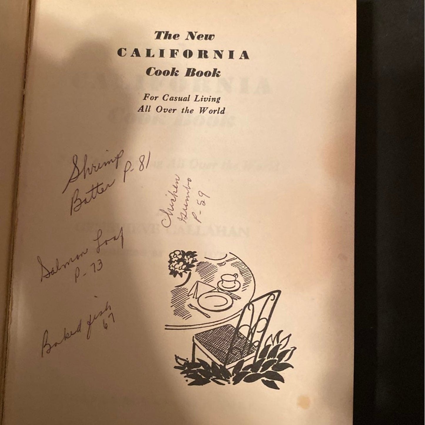 RARE - The New California Cookbook Rare Vintage