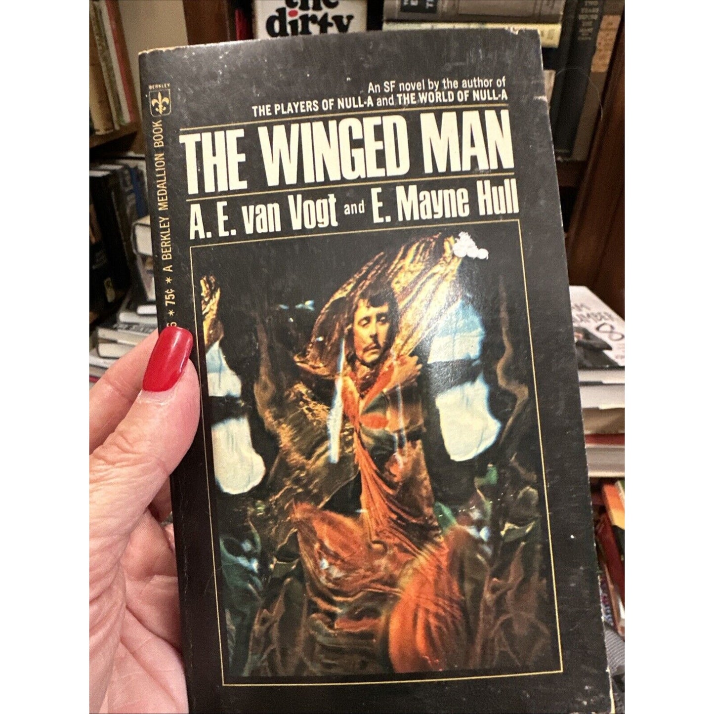 The Winged Man by A E VAN VOGT Book Vintage Paperback 1970