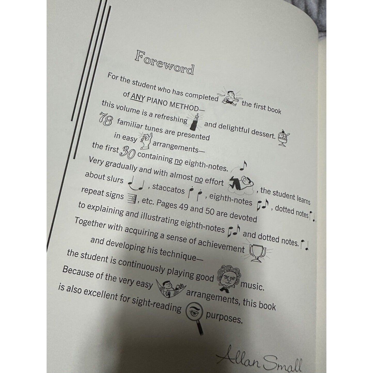 The Very First Piano Solo Book arranged by Allan Small