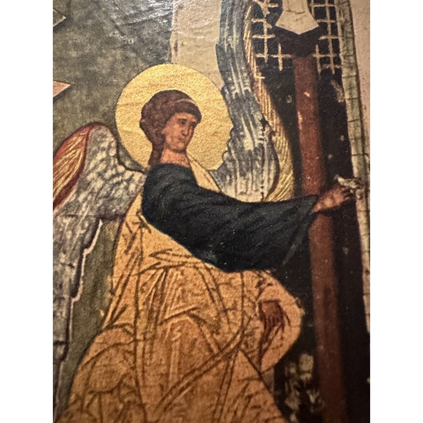 The Annunciation, Artist: Russian Artwork/ Retro Decor, Religious Art