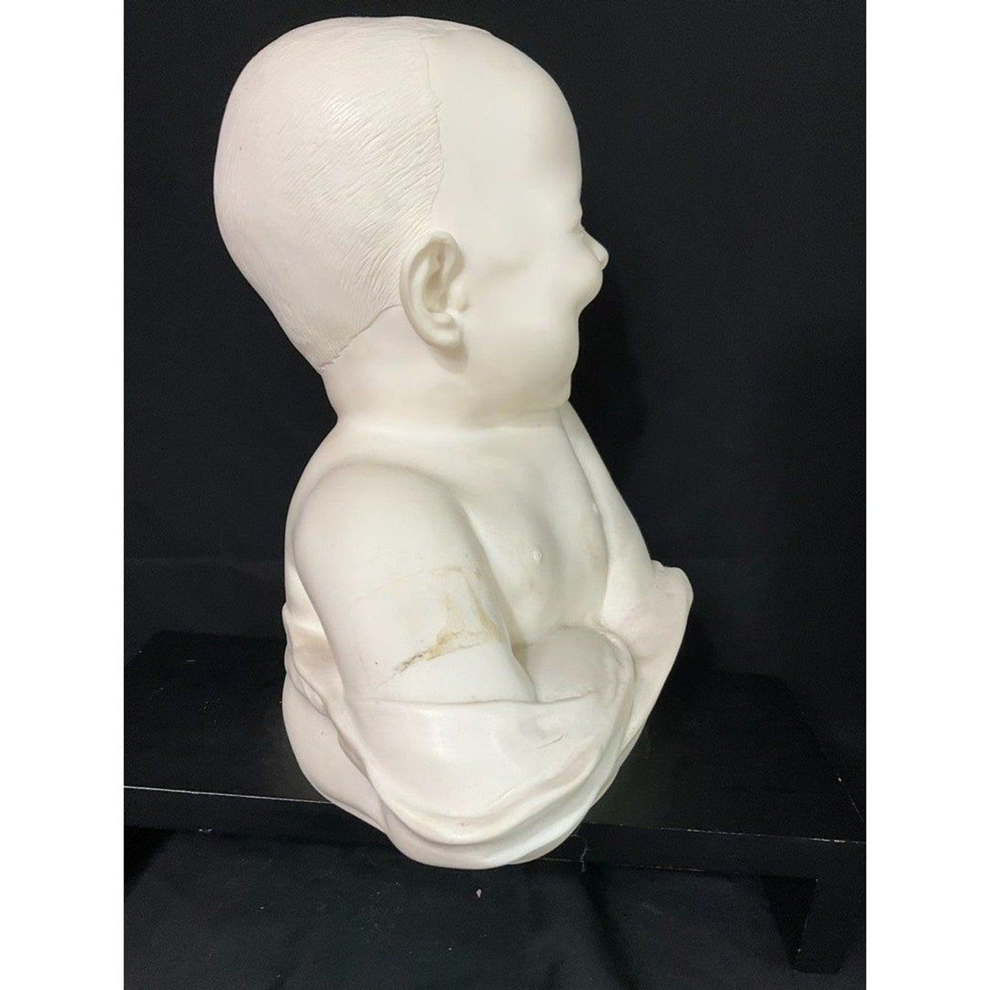 Instant Joy White Plaster Baby Bust Un Istante DI Gioia Rare ART LIMI TED To 793