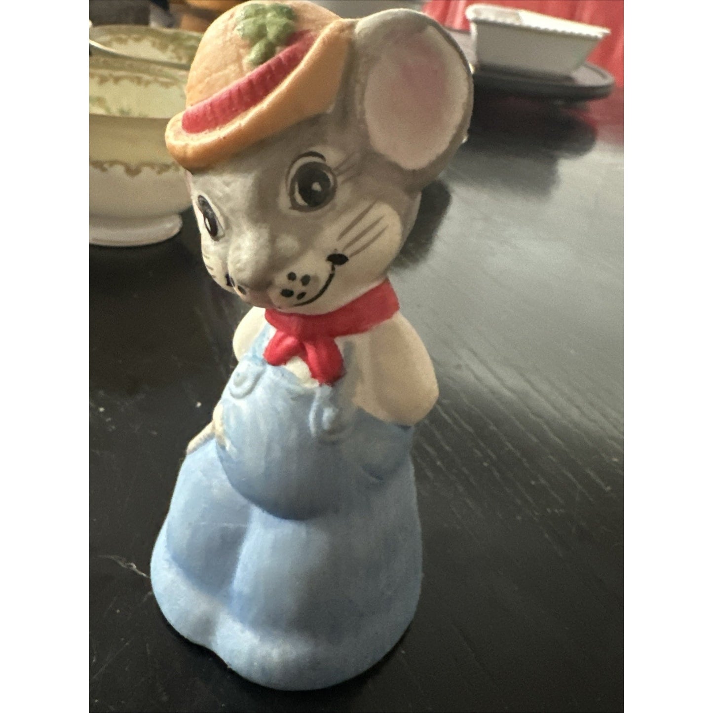 VTG. Jasco Hand Painted Mouse Bell Japan