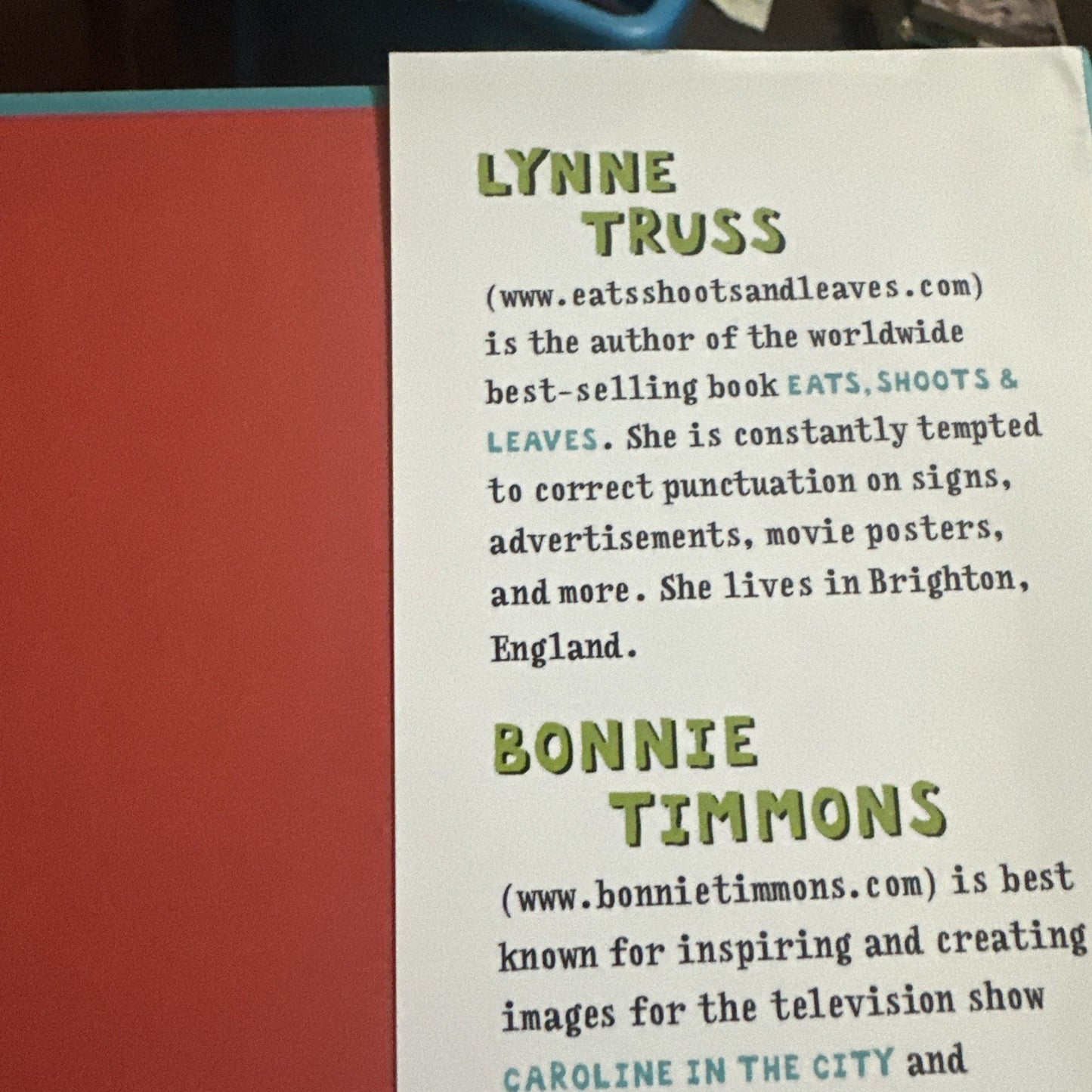 Eats, Shoots & Leaves: Why, Commas Really Do Make a Difference!