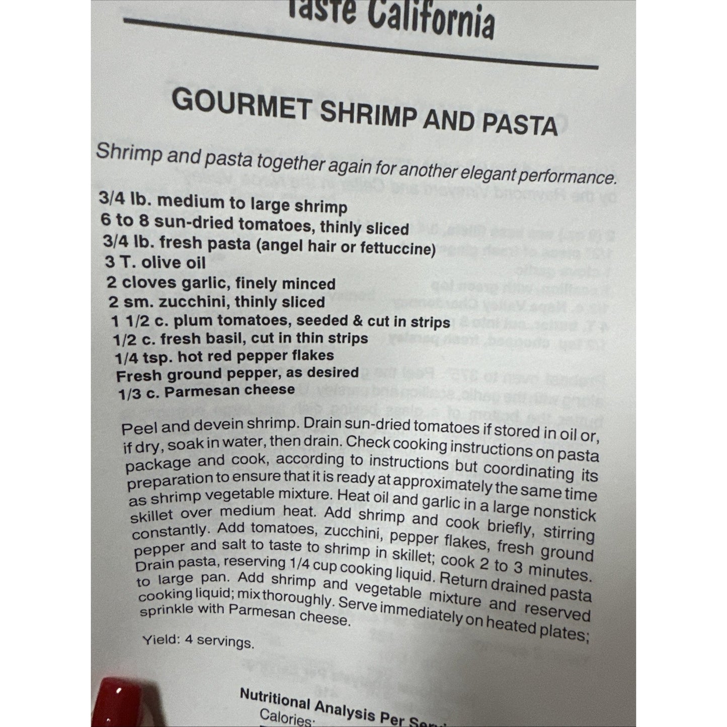 Taste California A Sampling of the Golden State