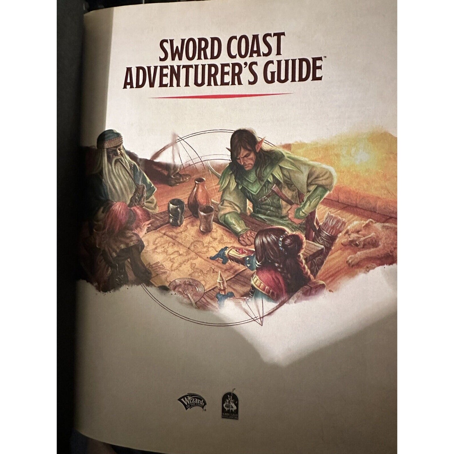D&D Sword Coast Adventure Guide - Hard Cover Dungeons & Dragons