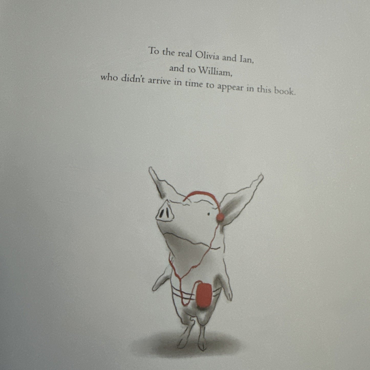 Olivia by Ian Falconer First Edition First Printing Scholastic HC Picture Book