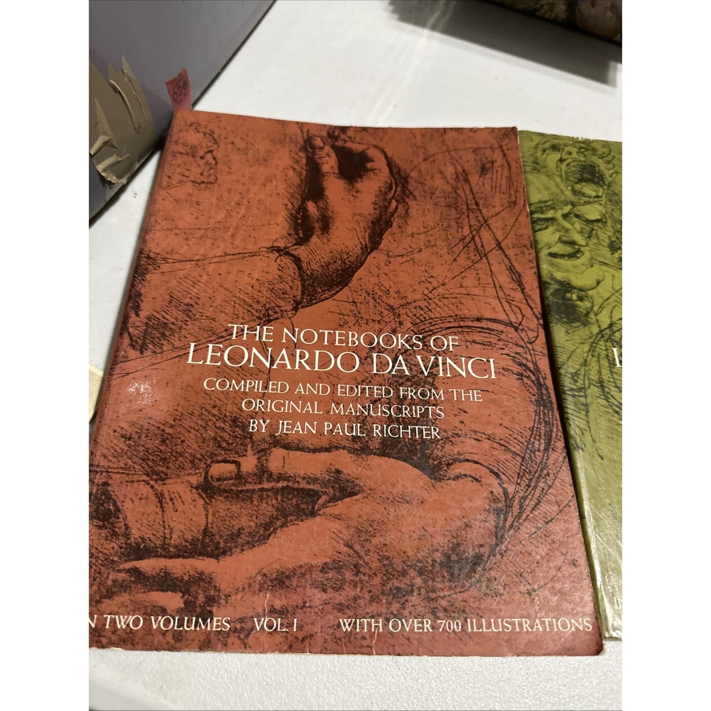 Notebooks of Leonardo Da Vinci - Two Volume Set by Jean Richter (1970, Trade)