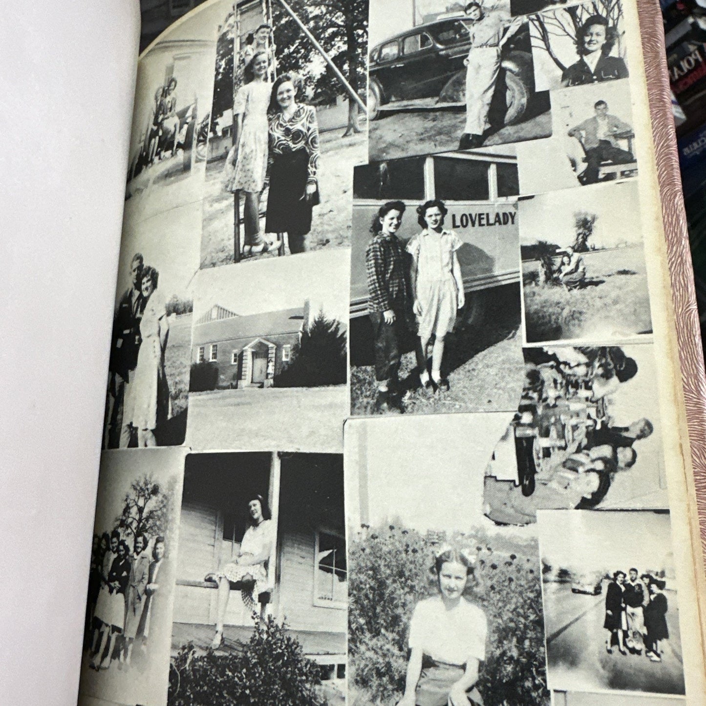The Panorama ‘46 Lovelady Highschool Yearbook Senior Class Yearbook