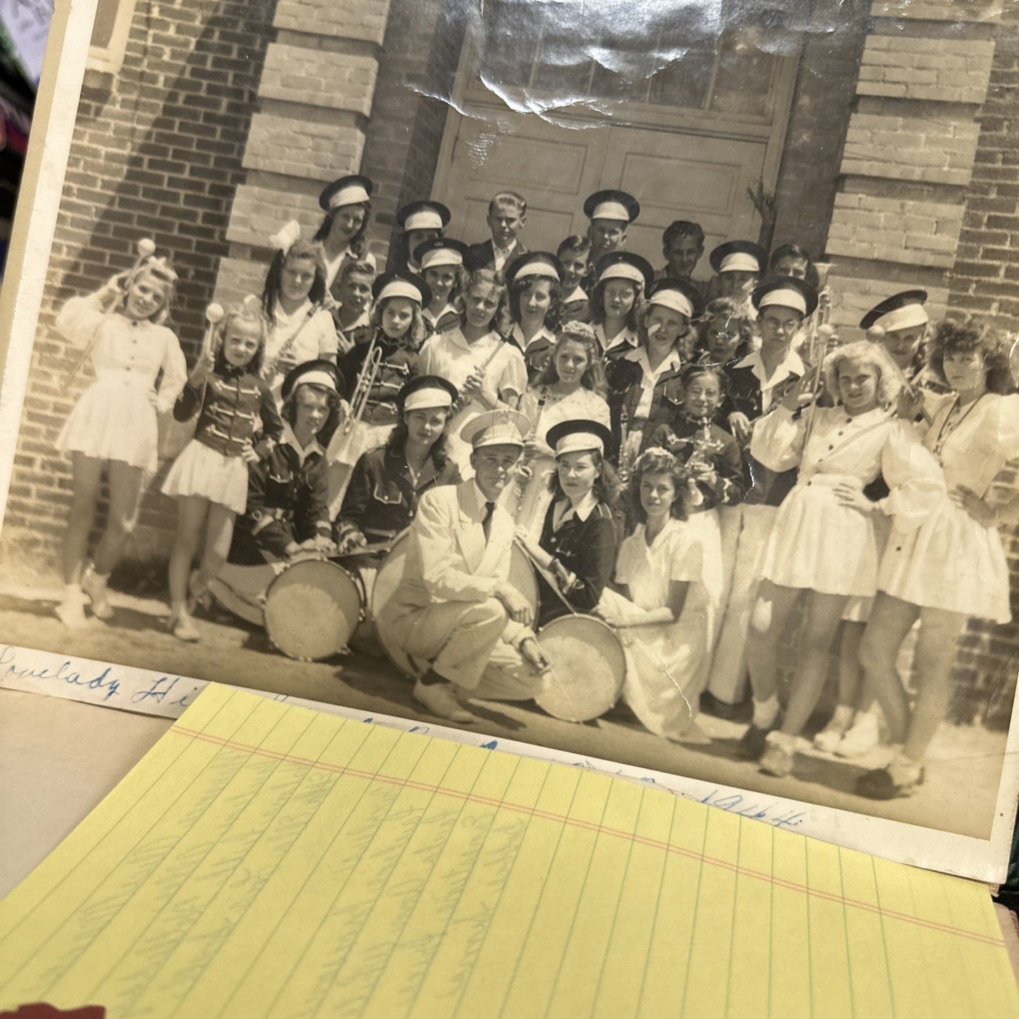 The Panorama ‘46 Lovelady Highschool Yearbook Senior Class Yearbook