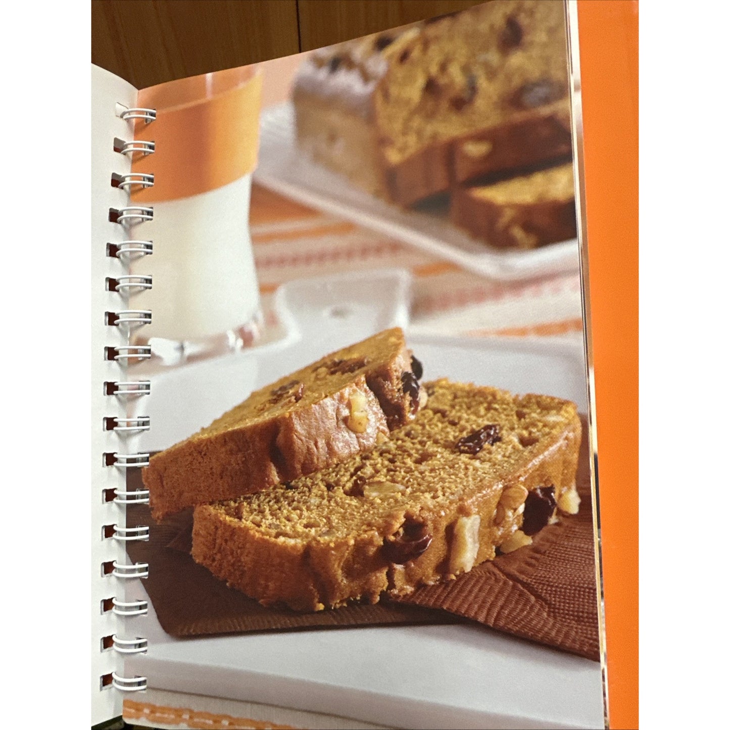 Pumpkin Cookbook Hard Cover With Spiral Inside