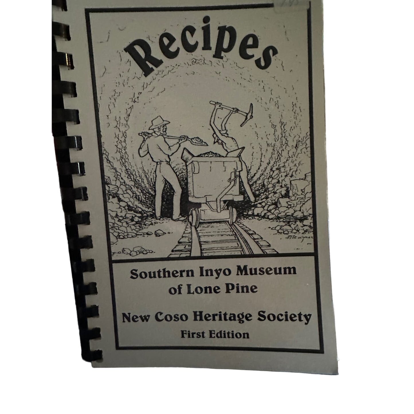 Southern Inyo Museum of Lone Pine New Coso Heritage Society cookbook