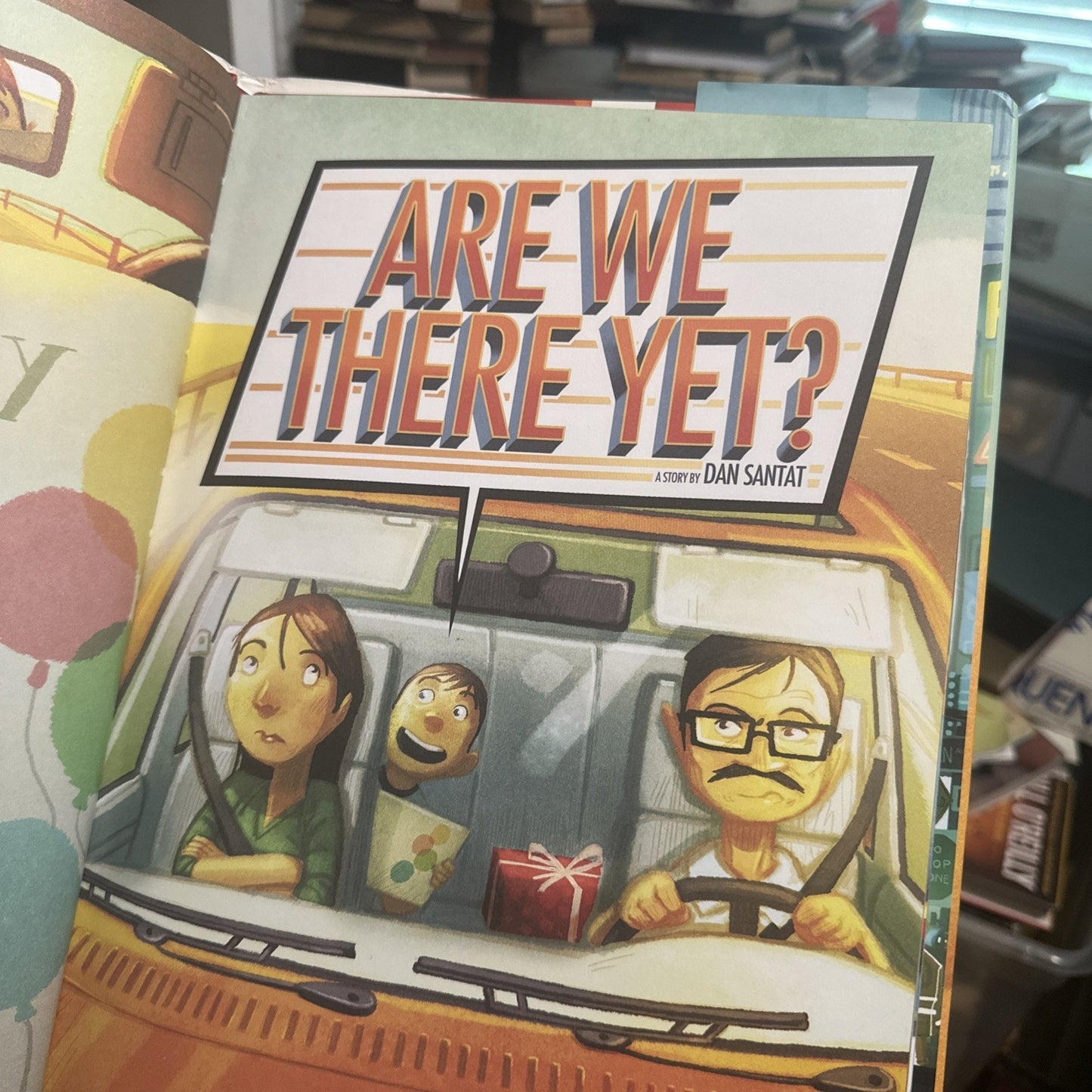 Dan Santat Are We There Yet? (Hardback) Signed